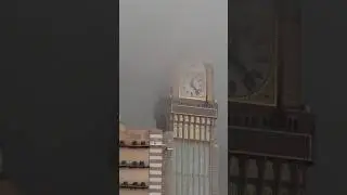 Today Makkah Rain 🌧 #thunderstorm #rain2025 #makkah