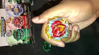 CHO Z TRIPLE BOOSTER SET Unboxing and Test Beyblade Burst Cho Z