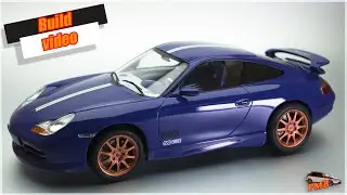 Full build video Tamia porsch 911 GT3 ~ Scale model 1:24