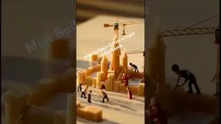Tiny Workers Build a Giant Candy Castle &mdash; Sweetest Construction Ever!