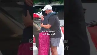 Homeless man buys $1000 shoes 🥹❤️