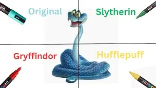 Drawing Gary De'Snake in 4 different styles!