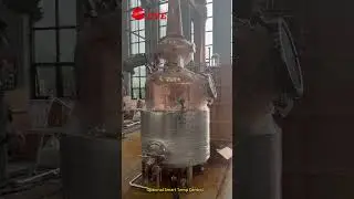 DYE Copper Pot Still Whiskey Distiller &ndash; Crafted with Precision, Distilled to Perfection#potstill