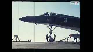 Curando al Super Etendard Argentino