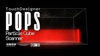 Particle Cube Scanner - TouchDesigner POPs Tutorial (Limit + Noise)