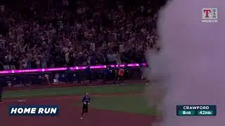 Rangers broadcast calls J.P. Crawford walk off homer