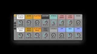 Vintage Color Effect Rack For Ableton Live Suite [Walkthrough]