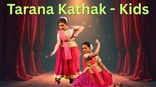 ছোটদের তারানা নৃত্য | Cute Kids Kathak Tarana | Classical Dance Video | Rhythmic Official