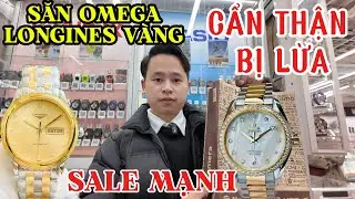 16/12|🔥CẢNH BÁO LỬA ĐẢO-Chốt OMEGA VÀNG KHỐI, Longines Kim Cương Cực Chất Tại Nhật