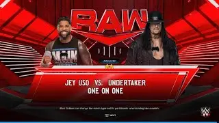 2K24 RAW - JEY USO VS THE UNDERTAKER