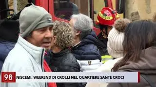 NISCEMI, WEEKEND DI CROLLI NEL QUARTIERE SANTE CROCI
