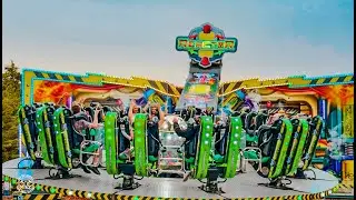 SHOWRIT REACTOR (Boesveld) | Kermis Tilburg 2025 | 4K drone beelden