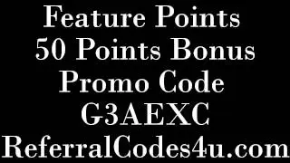 FeaturePoints Referral Code (G3AEXC) 50 Points Bonus, Feature Points Promo Code 2017