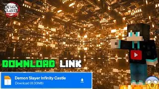 Demon Slayer Infinity Castle Map Download for Minecraft PE