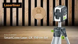 Kruis- en lijnlasers - ECO - SmartCross-Laser GX 150 cm Set - 036.734E