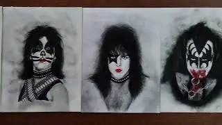 4 portrait commission:KISS