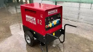 2020 Mosa GE SX-6000 YDH 6KVA Portable Silent Diesel Generator