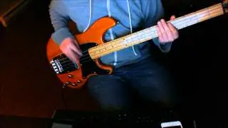 Saxon - 747 Strangers in the Night (Bass Cover)