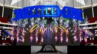 WWE Wrestlemania XXVII Opening Pyro Animation