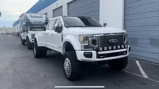 Ford F450 super single vs icon dually life