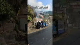Road and rail road,  #steam #engine #heritage site  #railway #Darjeeling