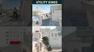 CS2 Dust2 Long doors retake flash from A ramp