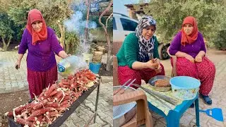 HALAM YENİ KÖY EVİ TAZE ISPANAK HASADI 😍 EN LEZZETLİ AKŞAM YEMEĞİ 💫 KÖY KADINLARI VLOG