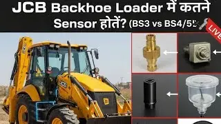 JCB Backhoe Loader Sensor Secrets: Common Faults, Fixes, & Replacement Guide!