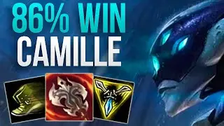 86% WIN RATE CHALLENGER CAMILLE! | CHALLENGER CAMILLE TOP GAMEPLAY | Patch 10.10 S10