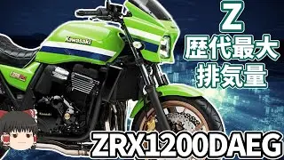 高騰してるカワサキネイキッドの中でダントツ新しい生産終了車「ZRX1200DAEG」【ゆっくり解説】