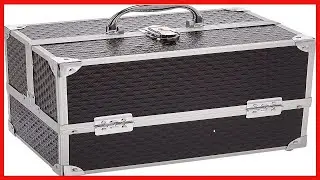 Caboodles Love Struck Six Tray Makeup Train Case, 3.91 Pound
