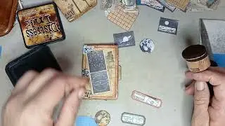 Decorate 2 mini playing card books