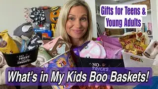 Boo Baskets for Teen Boys, Girls & Young Adults 🎃 Halloween 2025!