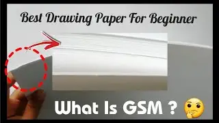 🔥Best drawing paper for beginners (Ivory sheets)🔥| Ivory sheets review | what is GSM
