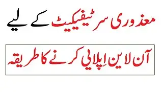 How to Get Disability Certificate Online Govt of KPK | Complete Detail by InfoUstaad