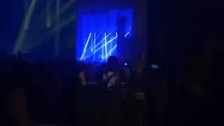 Symphony X taking the stage (intro) & a message for Amy Hunt