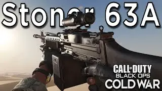 Stoner 63A in Black Ops Cold War PS5 Gameplay