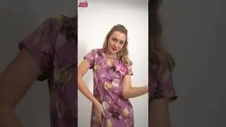 Azalea Printed Straight Cut Dress- JACIE