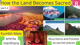 #ncert class 7 , chapter (How the Land  Becomes Sacred )