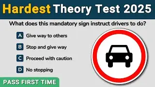 Theory Test 2025 RTA UAE | PASS In First Time | Driving Theory Test 2025 RTA UAE Revision