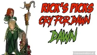 Review of the Dawn figure from the comic Cry for Dawn by McFarland toys