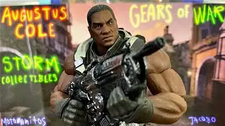 #24 Unboxing y Rese&ntilde;a: AUGUSTUS COLE: Gears Of War: Storm Collectibles