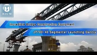 What makes bridge construction so easy? LG was used,Bridge building likes a game of building blocks