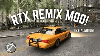GTA IV &ndash; How to Instal RTX REMIX (Path-Tracing) Mod - Any GPU