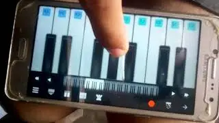 Bajo khet ma chadke salam cha maya lie piano version