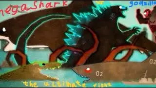 Mega shark vs godzilla (@ashanims24 version) sticknodes animation