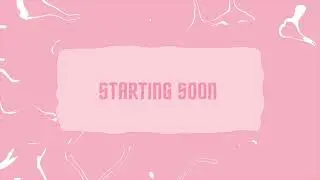 Free Starting Soon Screen | Stream Overlay for Twitch & YouTube | Free Stream Overlays | Start Scene