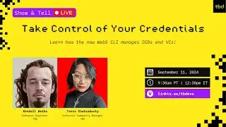 Take Control of Your Credentials: Manage DIDs and VCs with Web5 CLI | Show & Tell