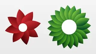 How To Create Flower Petal in Adobe Illustrator | Flower Petals Vector Free Download