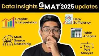 Major Updates for the GMAT 2025 Data Insights | Analysis & Statistics | Sections | Pratik Joshi
